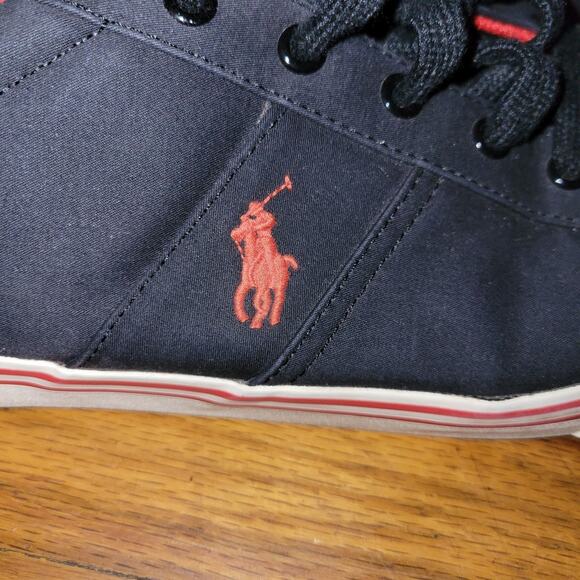 Polo Ralph Lauren Mens Hanford Sneakers Tennis Shoes Canvas Size 13D - Picture 10 of 10